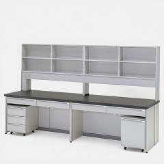 Modular Modern Epoxy Resin Industrial Commercial Laboratory Furniture Workbench Customizable Drawers Hospital School Lab