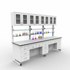 High Quality Corrosion Resistant Metal Laboratory Workbench Customizable Lab Table Strong Alkali Resistance for