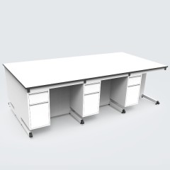 Heavy Duty Industrial Lab Bench Steel Worktable for Laboratory Workshop