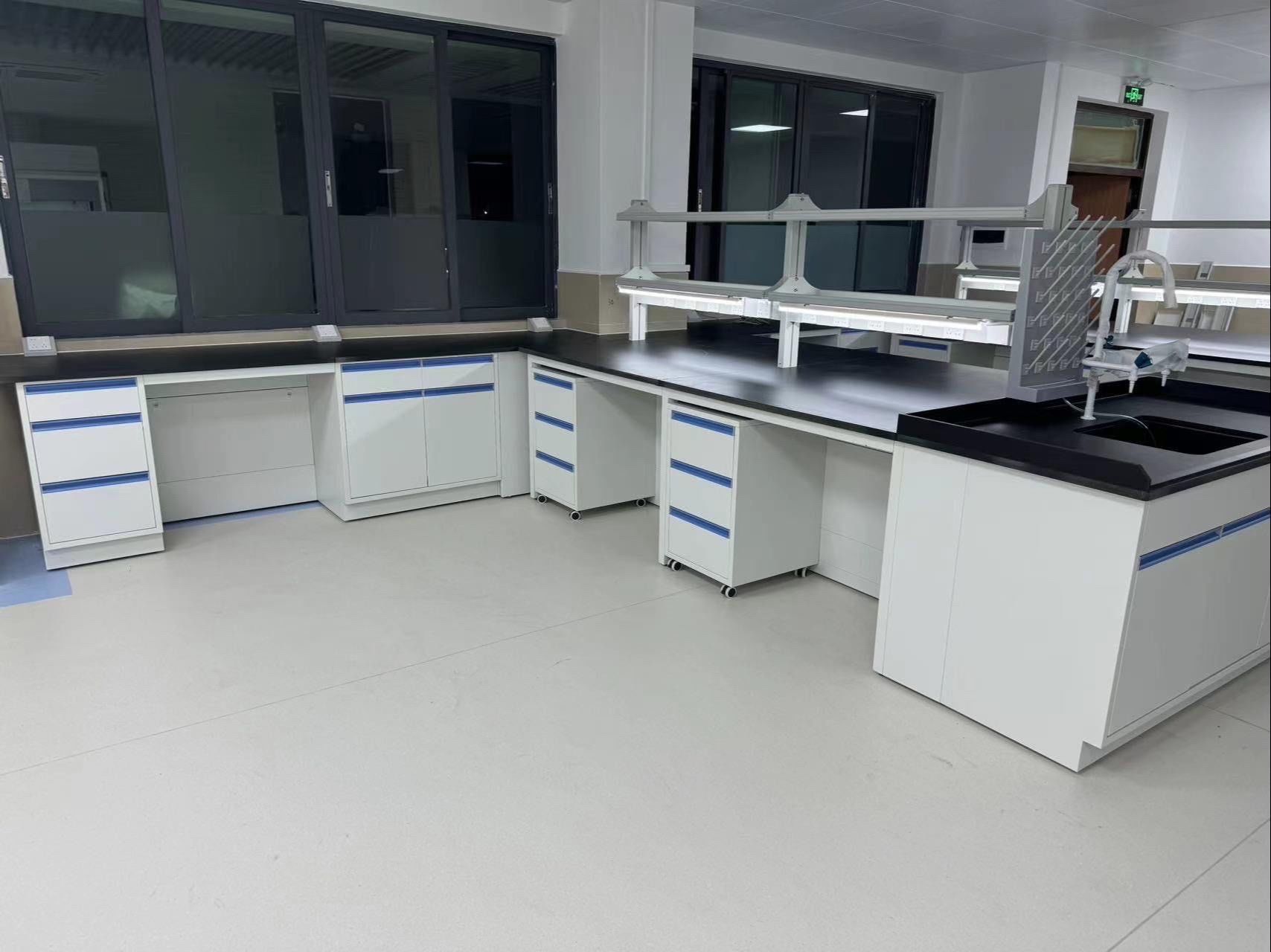Free Design Lab Furniture System Chemical Lab Benches for Food Laboratory