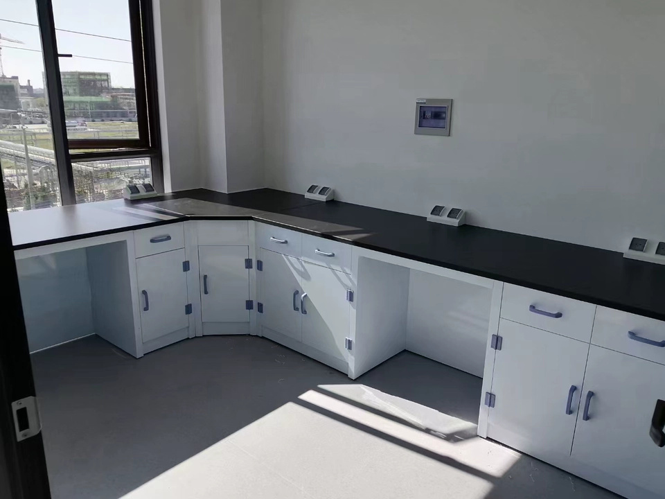 Polypropylene (PP) Laboratory Benches High-Resistance PP Wall Benches Strong Acid and Alkali Resistance and Anti-corrosion