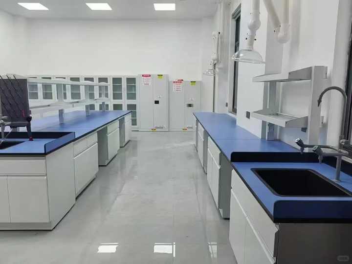 High Quality Metal Laboratory Countertops & Lab Tables Steel Lab Benches with Strong Alkali Resistance Modern Design