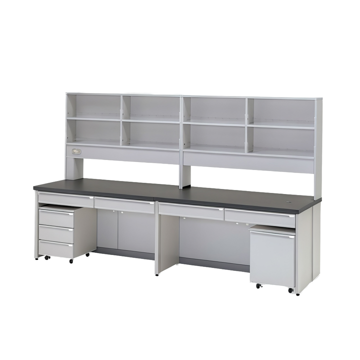 Modular Modern Epoxy Resin Industrial Commercial Laboratory Furniture Workbench Customizable Drawers Hospital School Lab