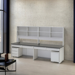 Modular Modern Epoxy Resin Industrial Commercial Laboratory Furniture Workbench Customizable Drawers Hospital School Lab