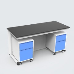 Modular Mobile C Frame Lab Bench with Movable Cabinet for University