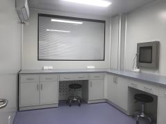 Electric Engineering Lab Bench with Sink and Faucet Lab Test Work Table with Lighting