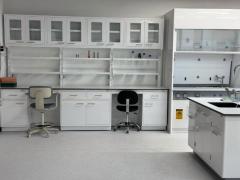 Electric Engineering Lab Bench with Sink and Faucet Lab Test Work Table with Lighting