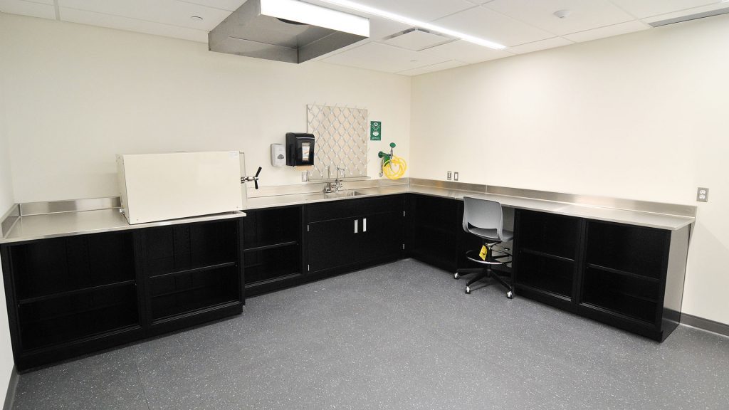 Stainless Steel Worktop Black Color Lab Bench Workstation for Sale