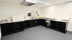 Stainless Steel Worktop Black Color Lab Bench Workstation for Sale