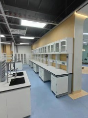 Modular Mobile Laboratory Bench on Wheels Portable Movable Lab Benches
