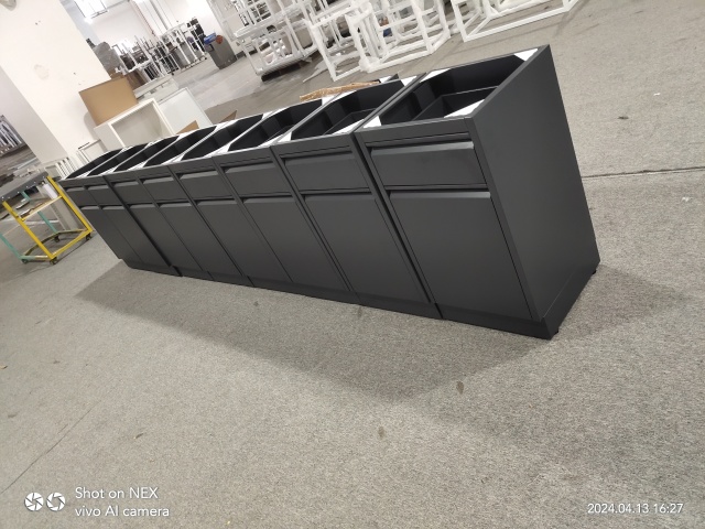 Stainless Steel Worktop Black Color Lab Bench Workstation for Sale