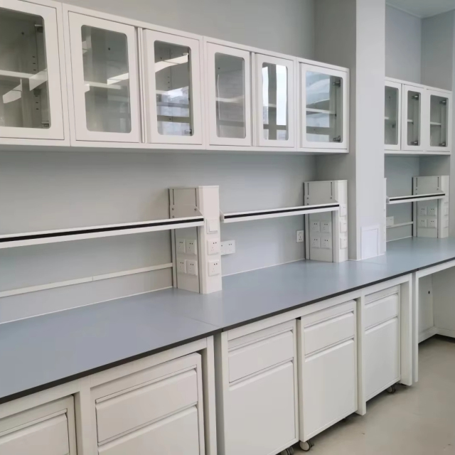 Modular Mobile Laboratory Bench on Wheels Portable Movable Lab Benches