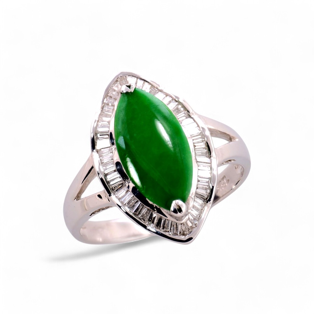 Imperial Green Jade Ring