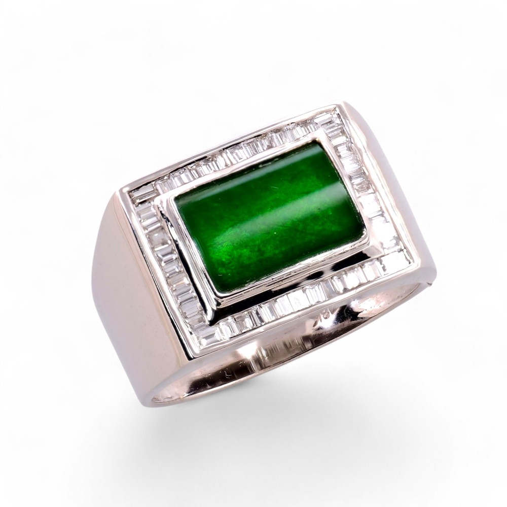 Imperial Green Jade Ring