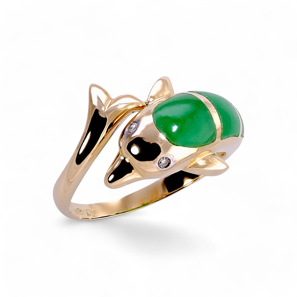 Green Jade Ring