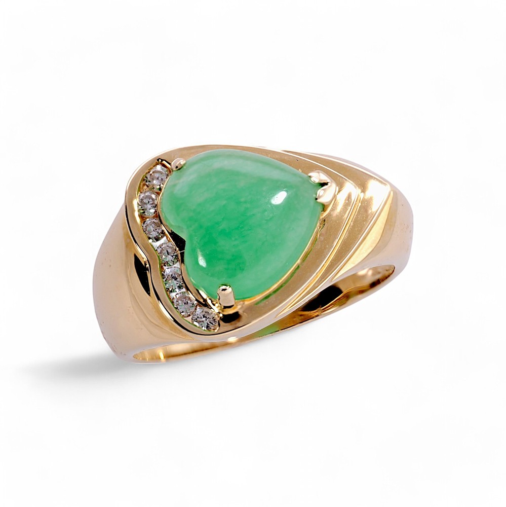 Green Jade Ring