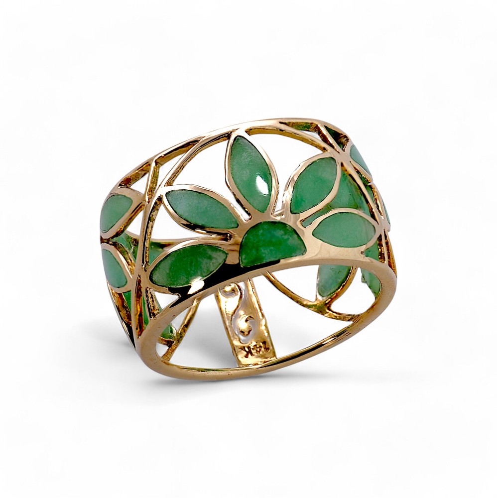 Green Jade Ring