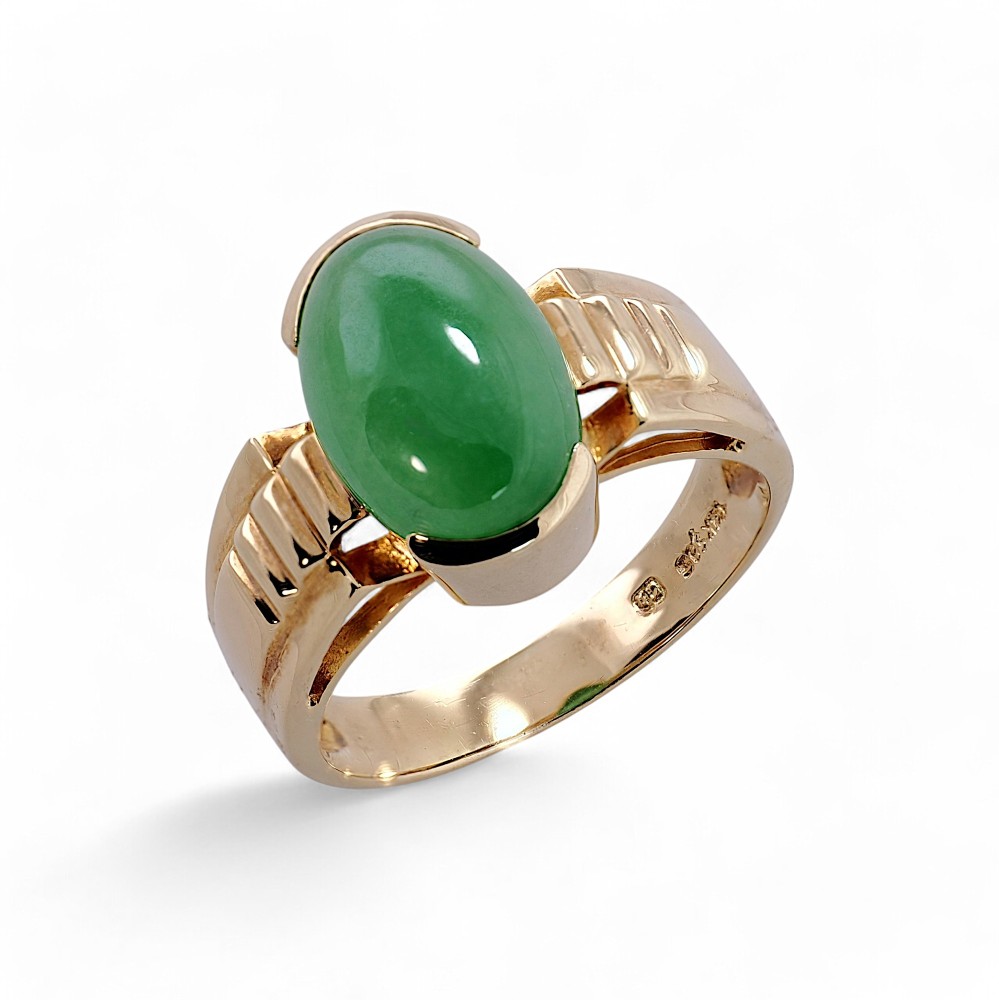 Green Jade Ring