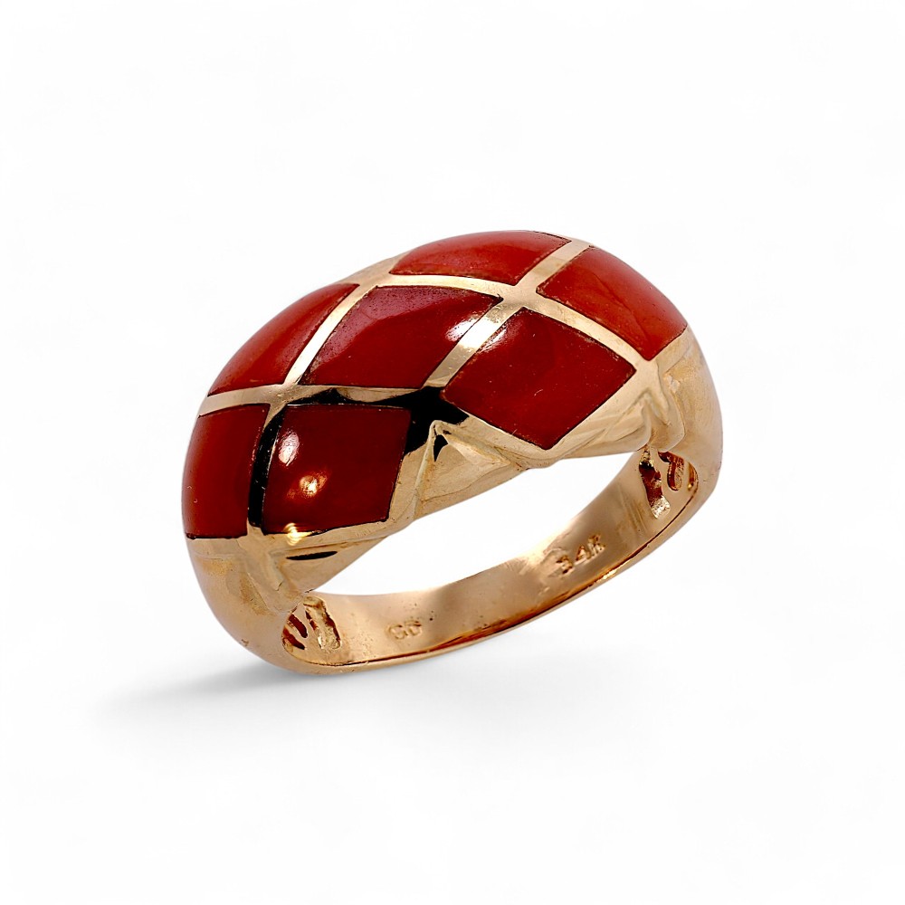 Red Jade Ring 009