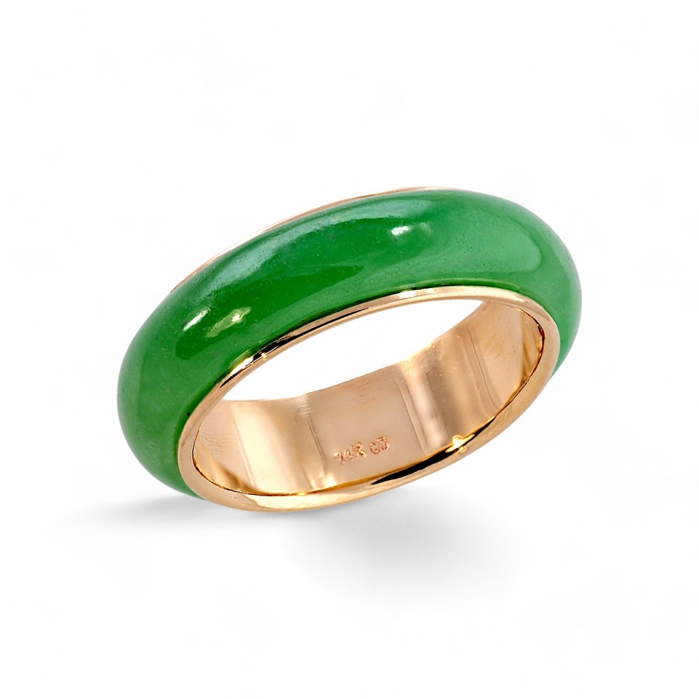 Jade Band Ring 005