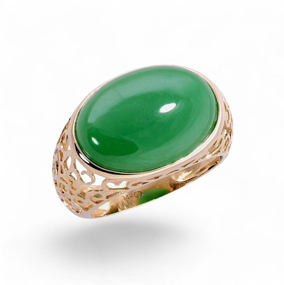 Green Jade Ring 010
