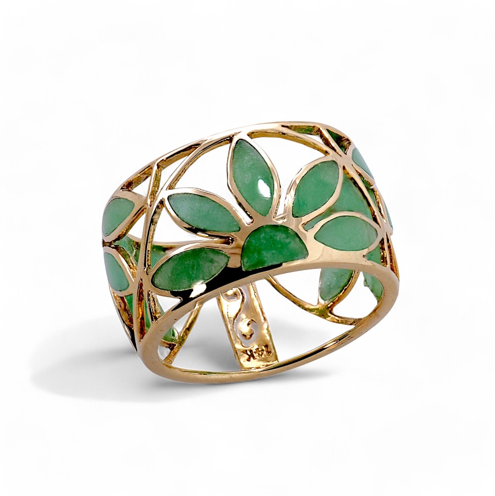 Green Jade Ring 016