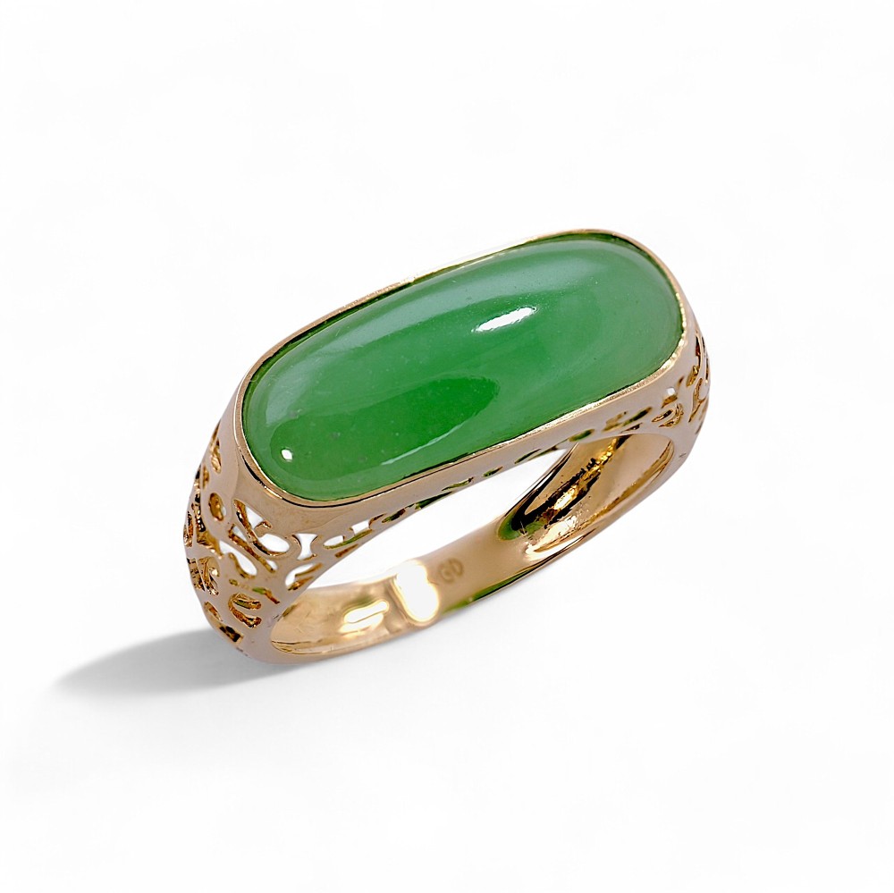 Green Jade Ring 017