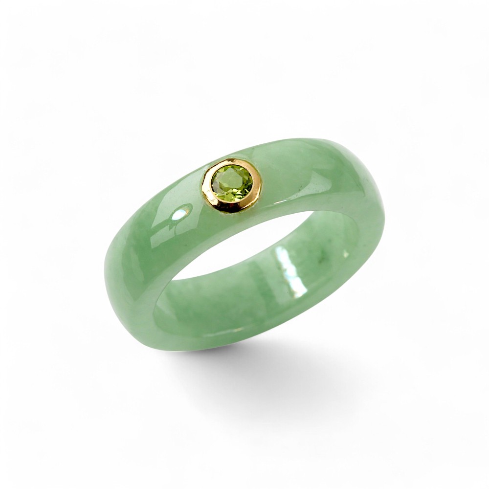 Jade Band Ring 025