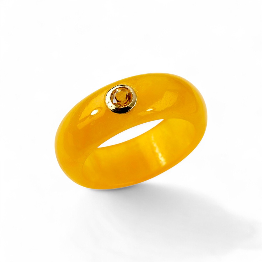 Jade Band Ring 030
