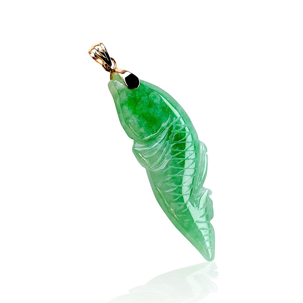 Carved Jade Pendant 022