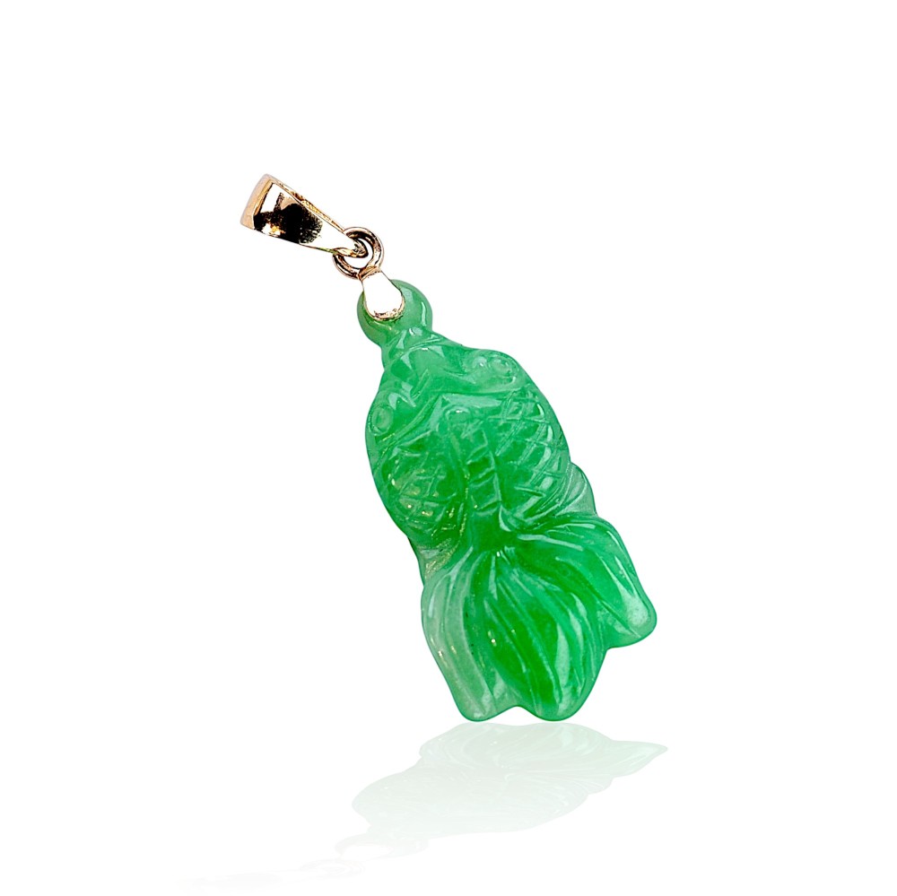 Carved Jade Pendant 023
