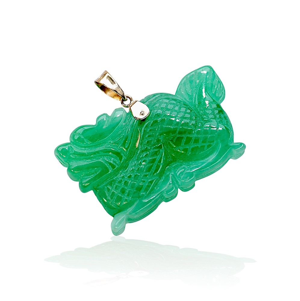 Carved Jade Pendant 003