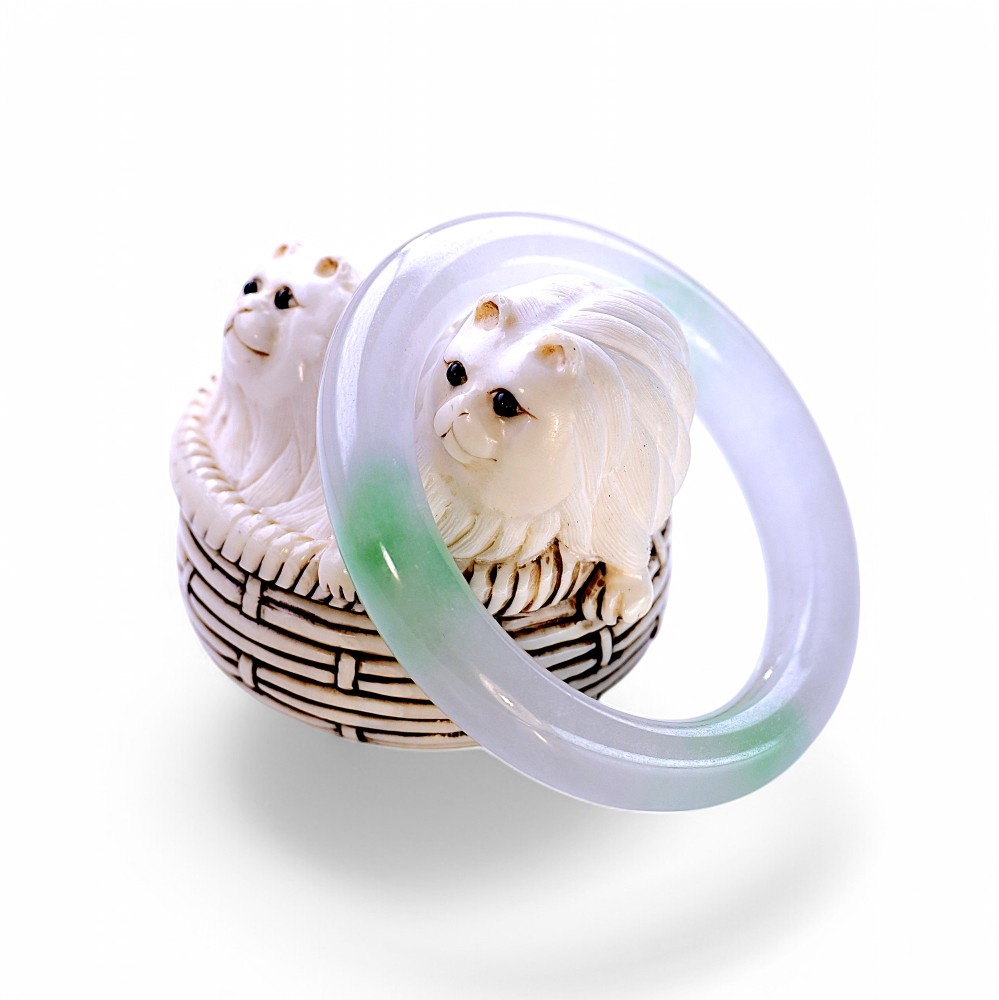 Solid Baby Jade Bangle 003