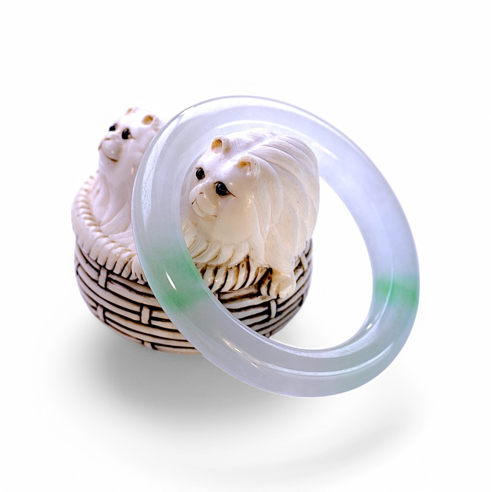 Solid Baby Jade Bangle 006