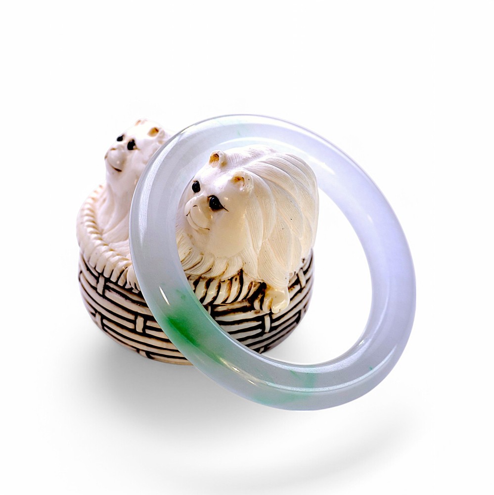 Solid Baby Jade Bangle 007