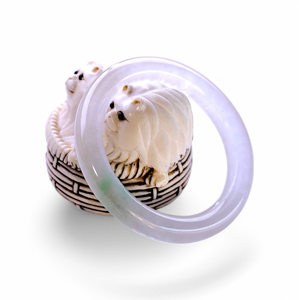 Solid Baby Jade Bangle 008