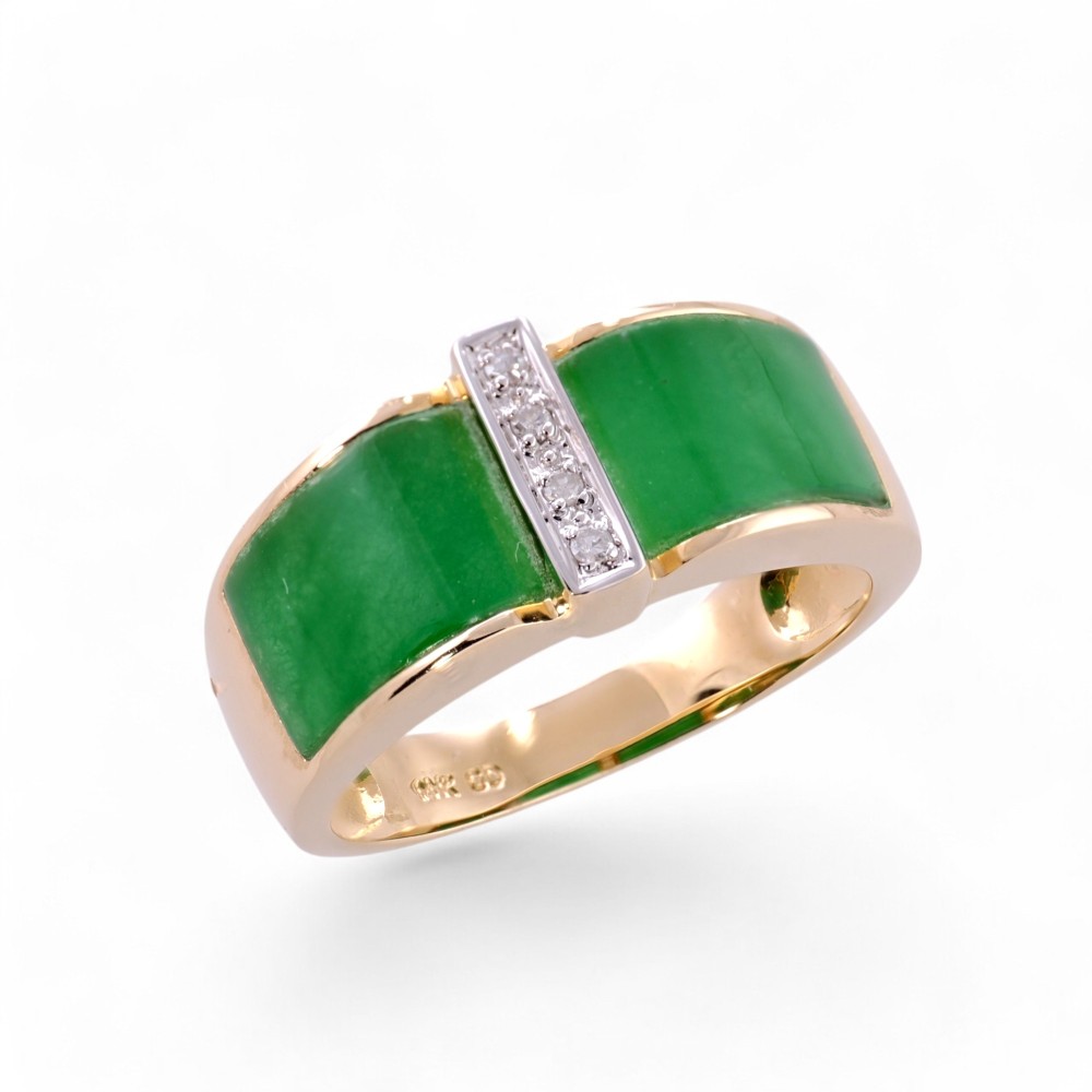 Imperial Green Jade Ring 120
