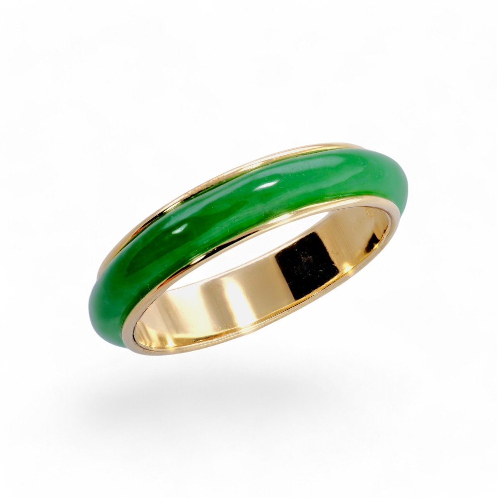 Imperial Green Jade Ring 145