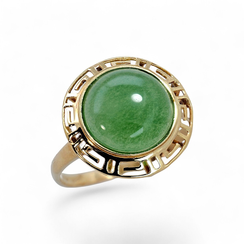 Imperial Green Jade Ring 157
