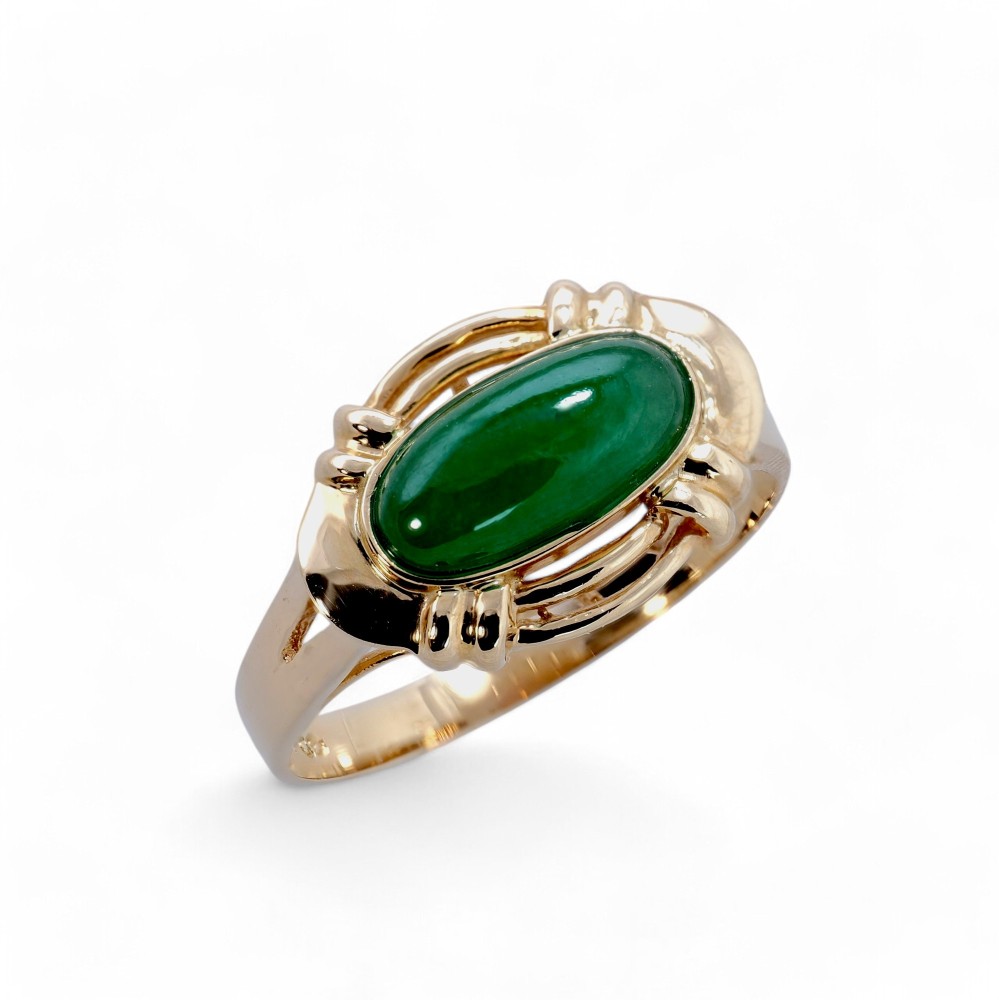 Imperial Green Jade Ring 158