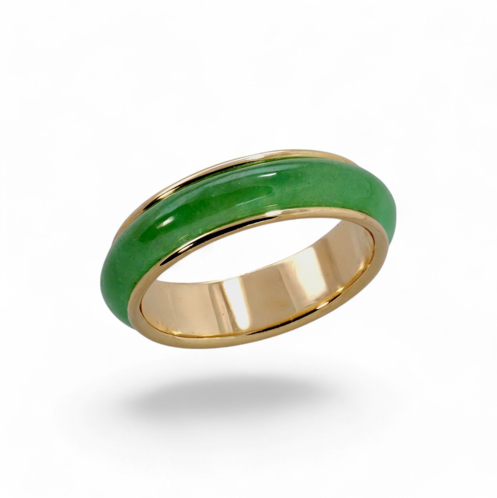 Imperial Green Jade Ring 160