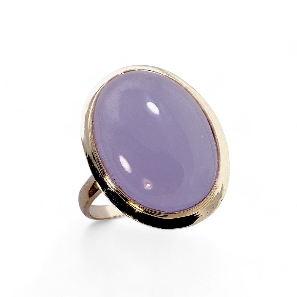 Lavender Jade Ring 018