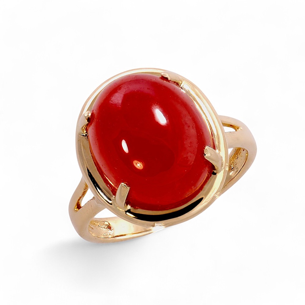 Red Jade Ring 012