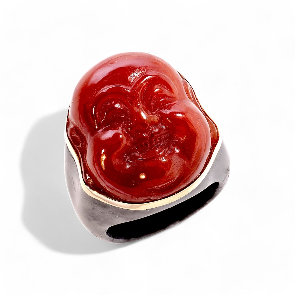 Red Jade Ring 015