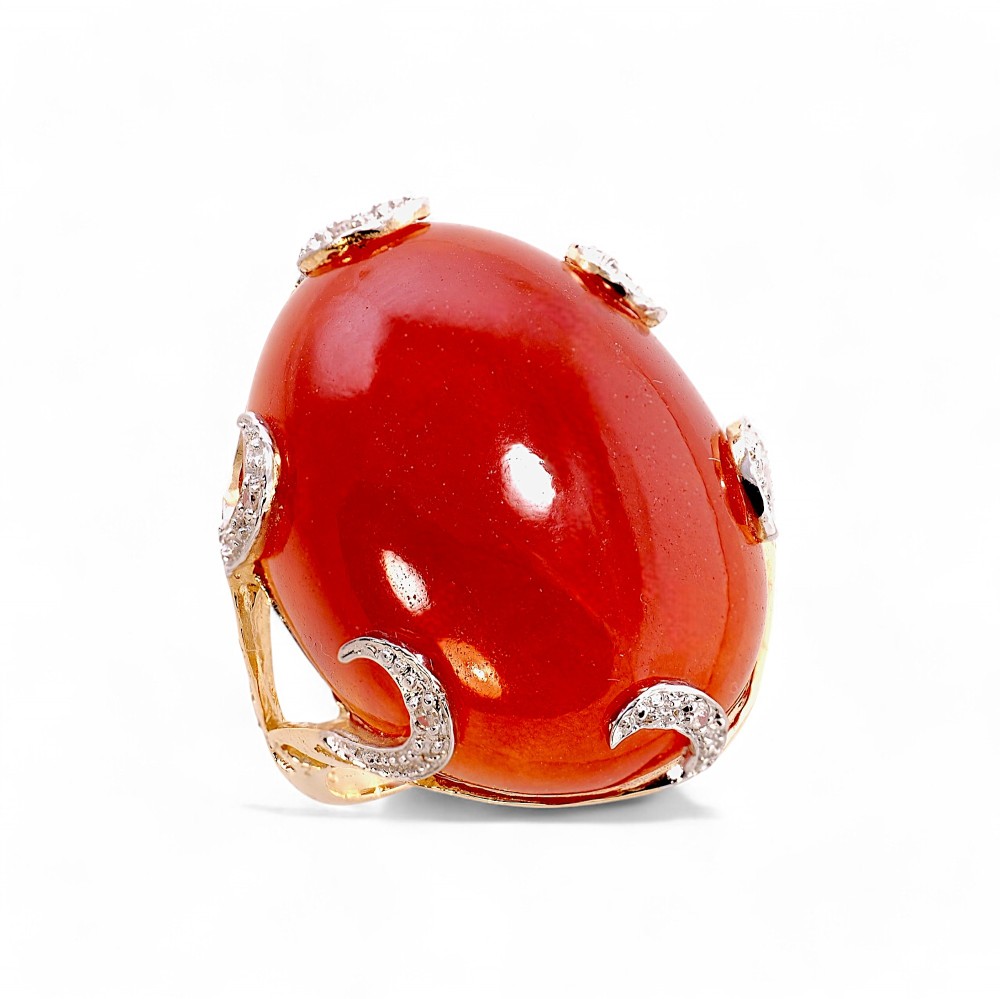 Red Jade Ring 020