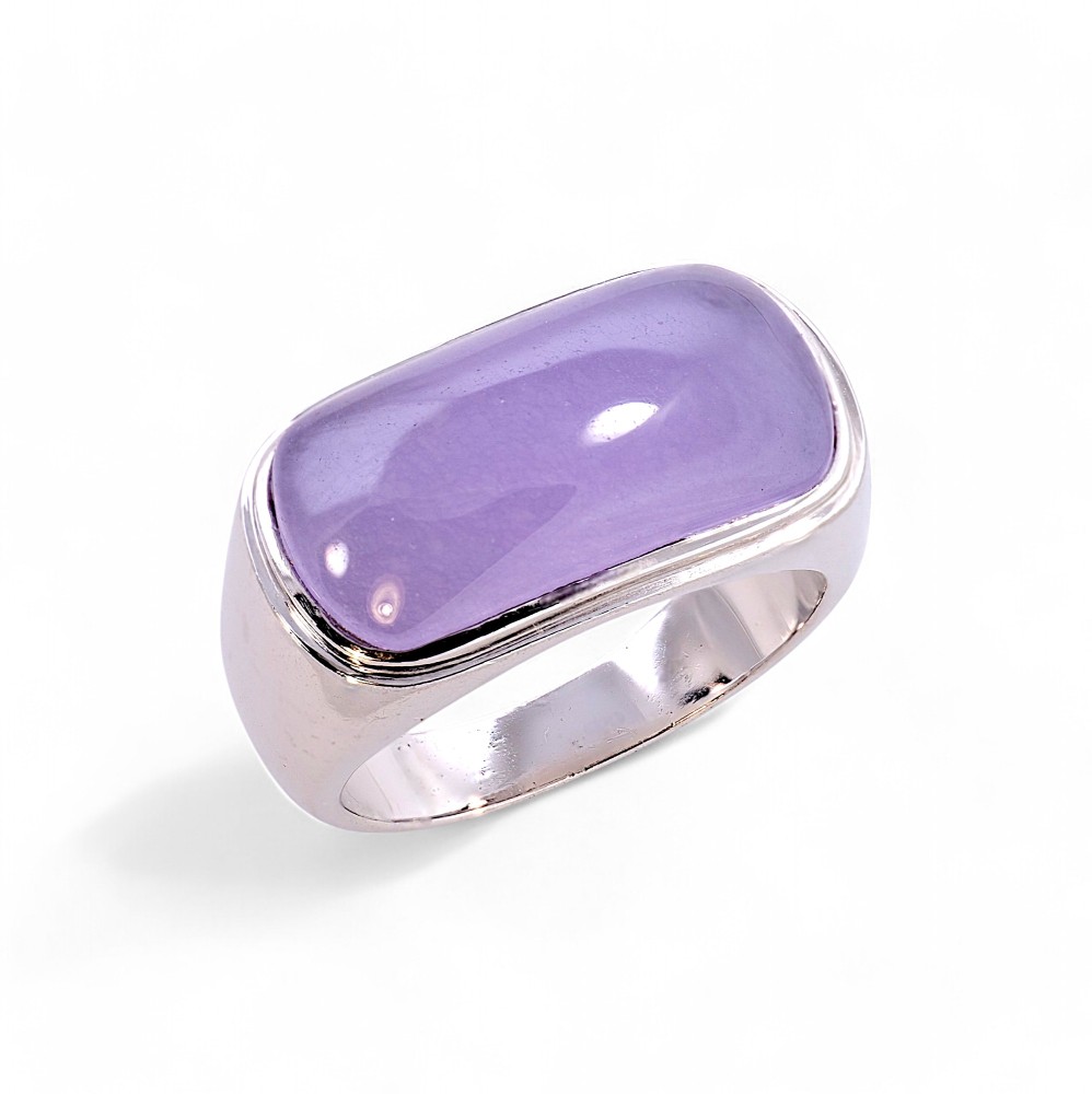 Silver Jade Ring 006