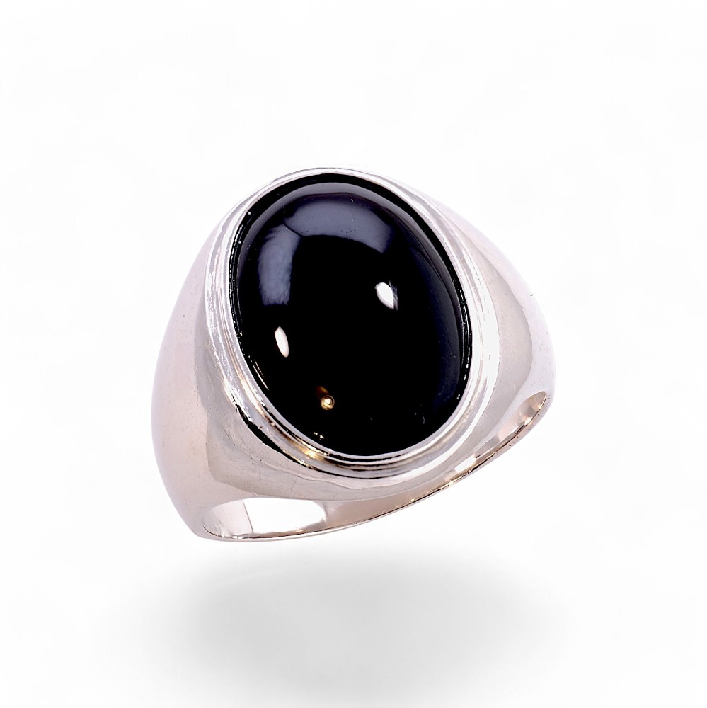 Silver Jade Ring 015