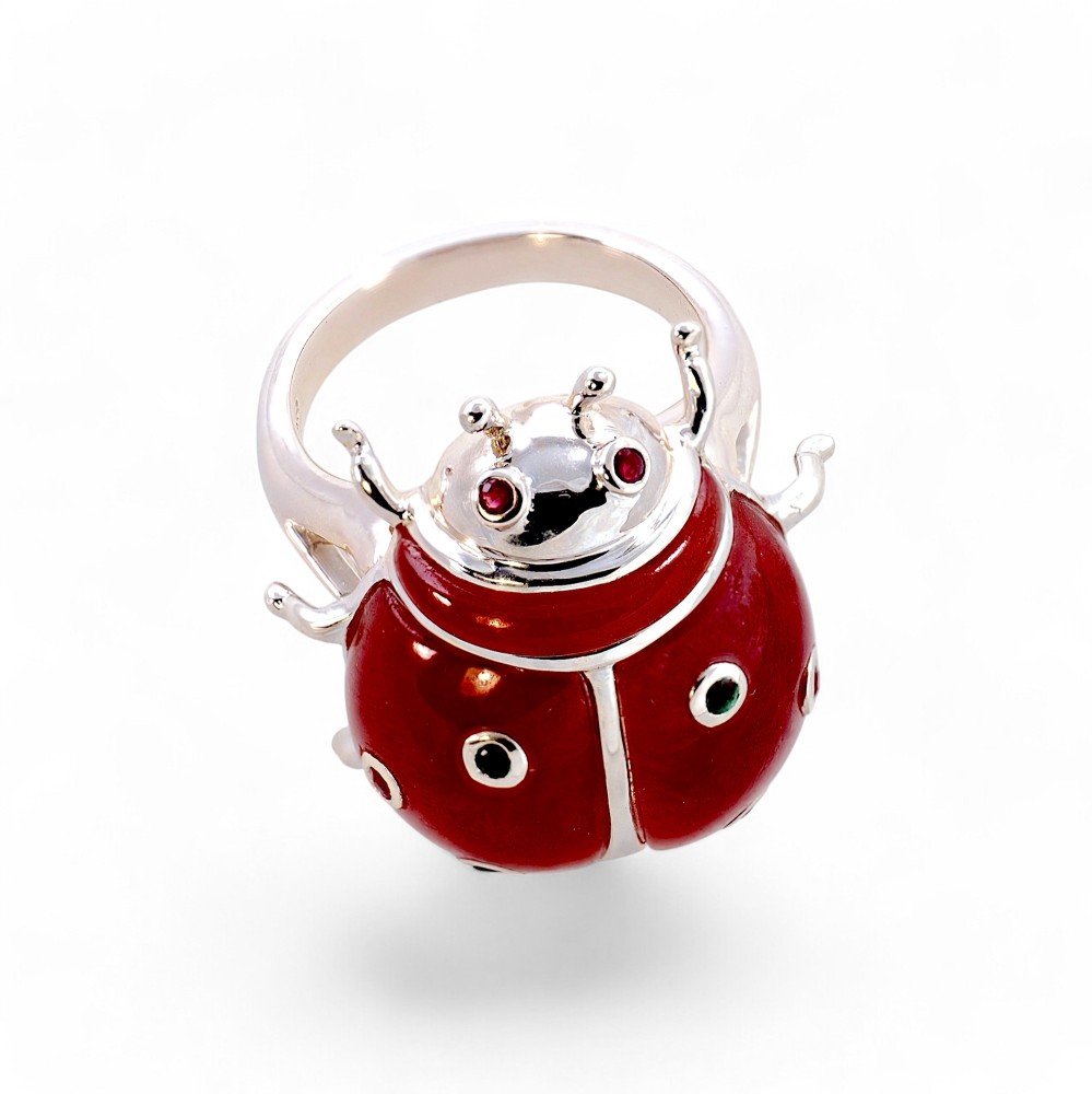 Silver Jade Ring 028