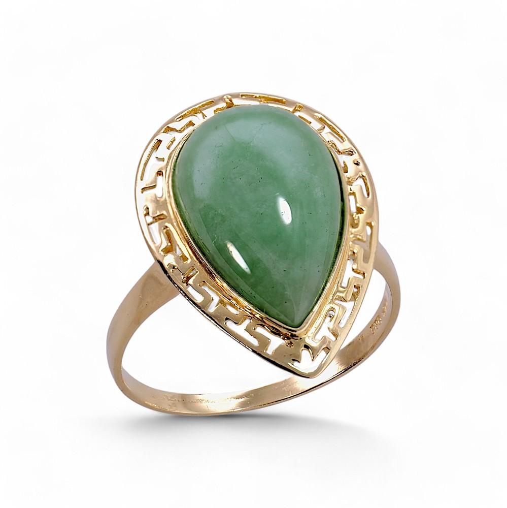 Green Jade Ring 019