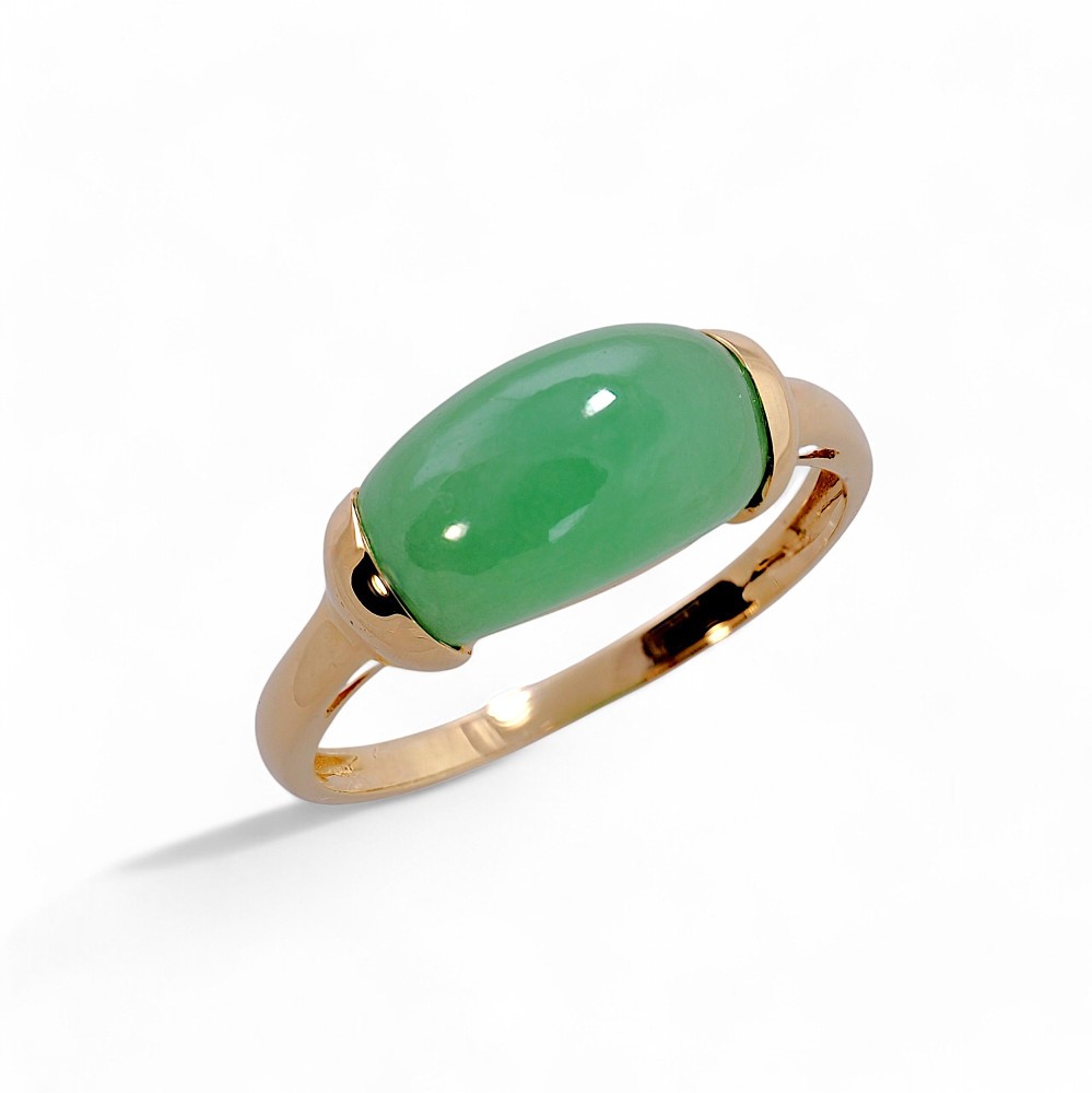Green Jade Ring 026